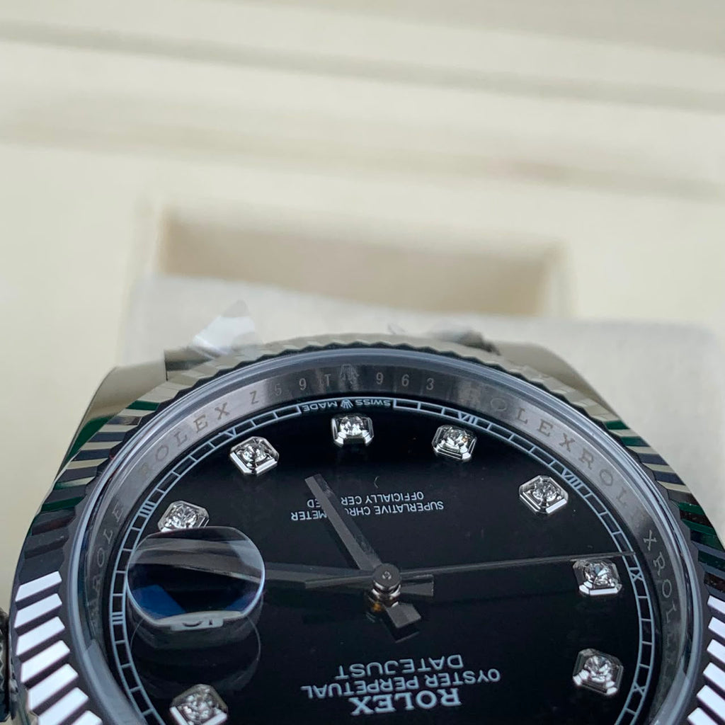 Black & Diamond 41MM Watch