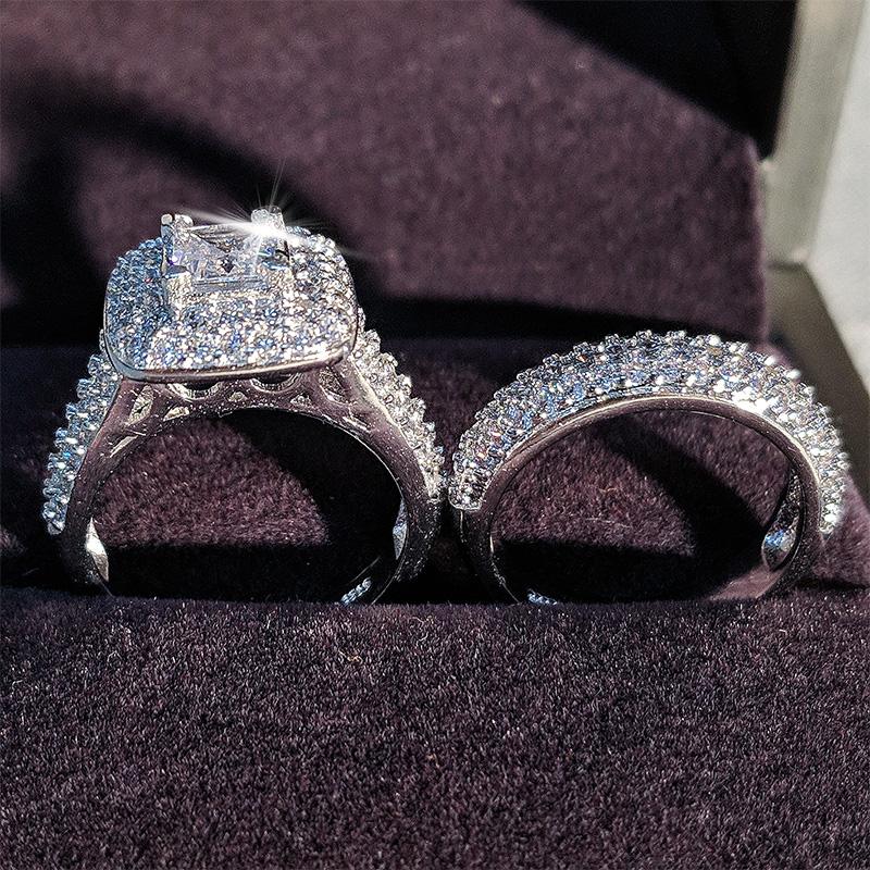 Luxury Sterling Silver Pair Jewelry