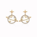 Fantastic Unique Universe and Stars Earrings