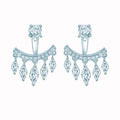 Magical Double Use Water Drip Tassel Earrings