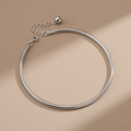 Thick Snake Bone Chain Anklet-Two Colors Available