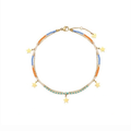 Little Stars Double Layers Colorful Anklet