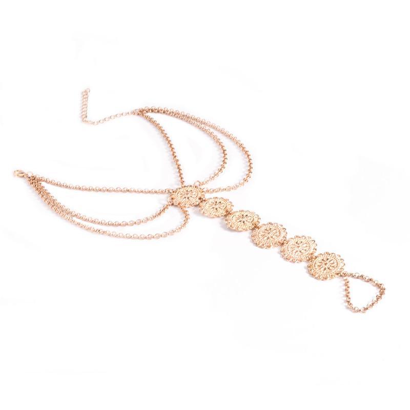 Vintage Unique Seaside Holiday Anklet