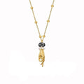Elegent Flip Glamour Hand Shape Necklace