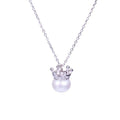 Light Luxury Elegant Crown Pearl Necklace