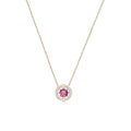Romantic and Elegant Crystal Beating Heart Necklace