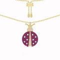 Cute Little Ladybird Shape Necklace