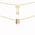 Light Luxury Multiple Rings Adjustable Necklace