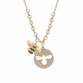 Delicate and Cute Bee Dancing Necklace