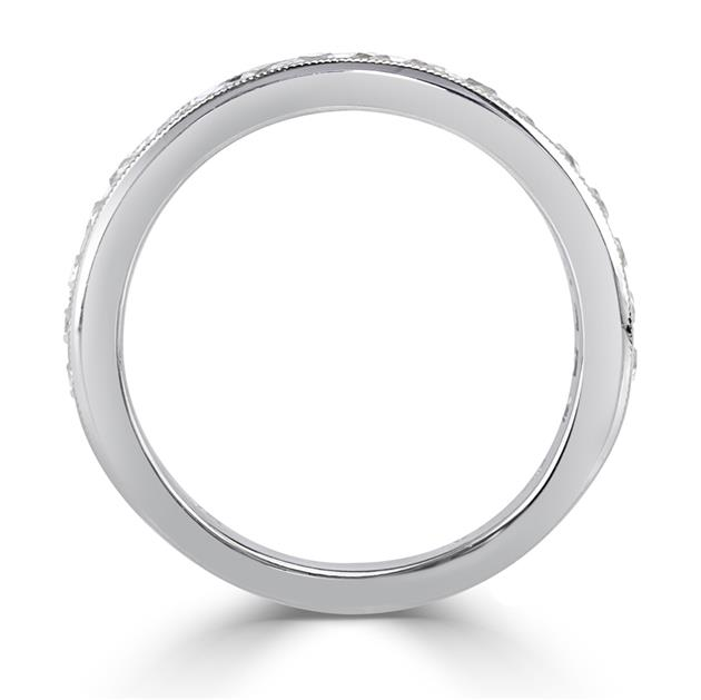 Round Brilliant Cut Diamond Wedding Band