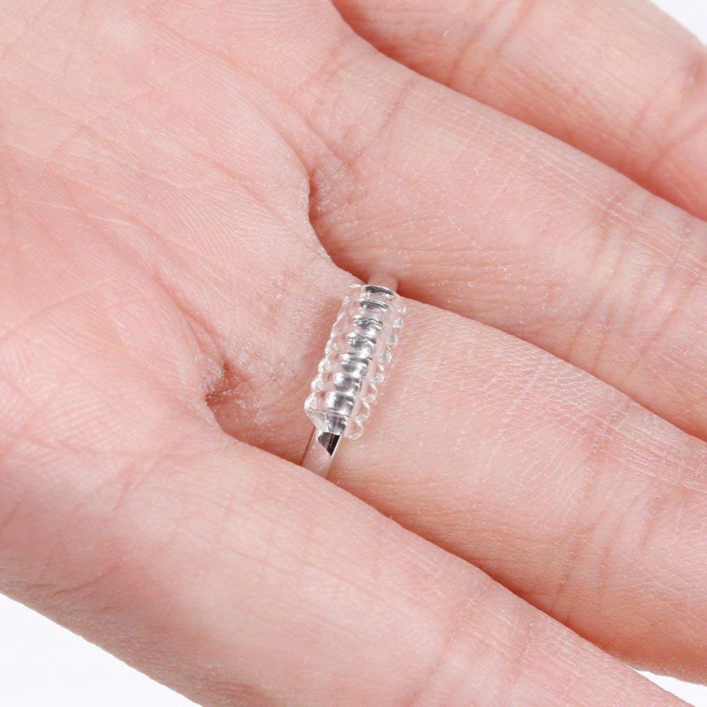 Invisible Transparent Spiral Cord Ring Adjuster