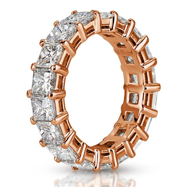Princess Cut Diamond Eternity Band