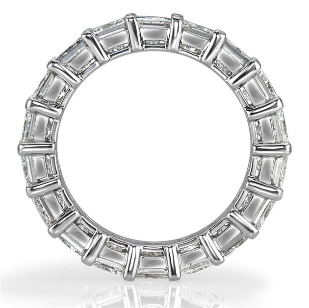 Princess Cut Diamond Eternity Band