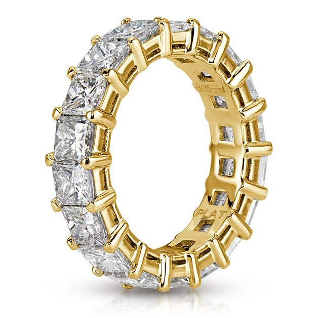 Princess Cut Diamond Eternity Band