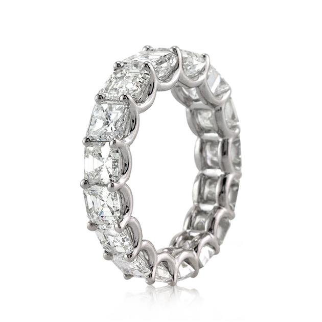 Asscher Cut Diamond Eternity Band