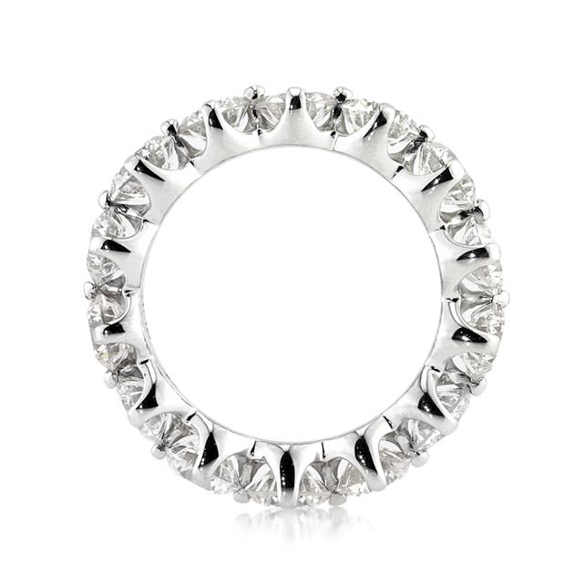 Round Brilliant Cut Diamond Eternity Band