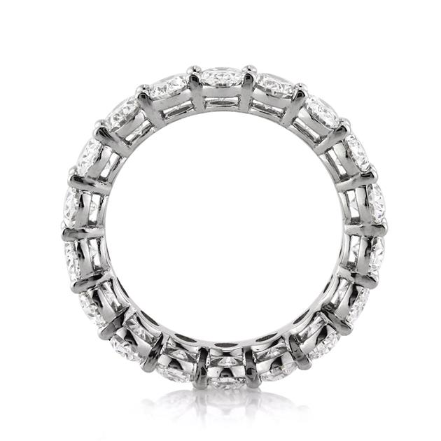 Oval Cut Diamond Eternity Band