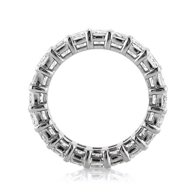 Radiant Cut Diamond Eternity Band