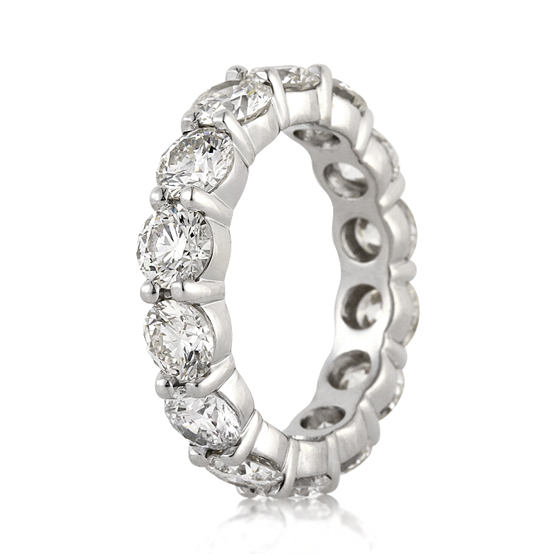 Round Brilliant Cut Diamond Eternity Band