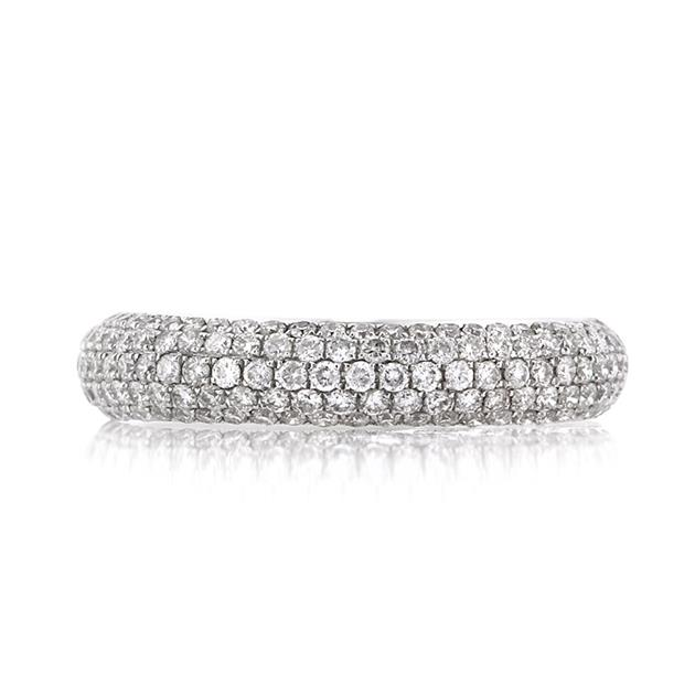 Round Brilliant Cut Diamond Wedding Band
