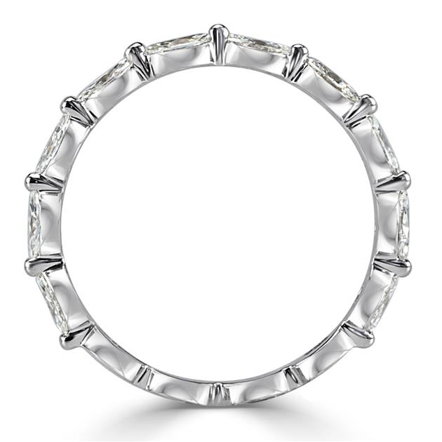 Round Brilliant Cut Diamond Wedding Band