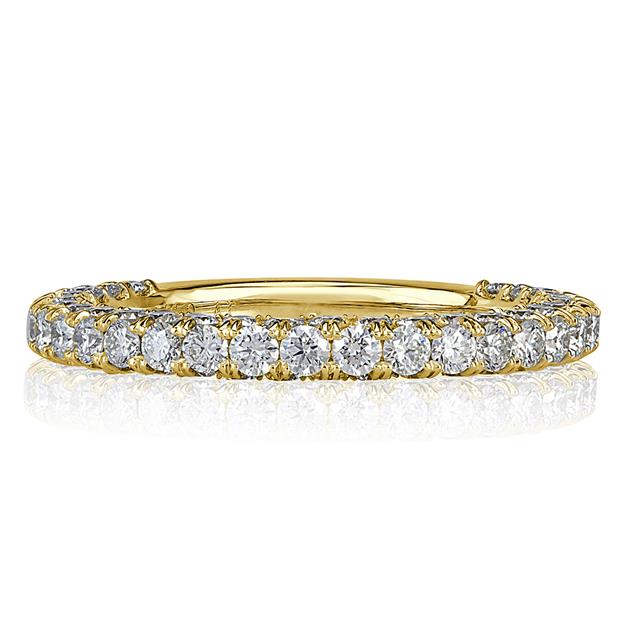 Round Brilliant Cut Diamond Wedding Band