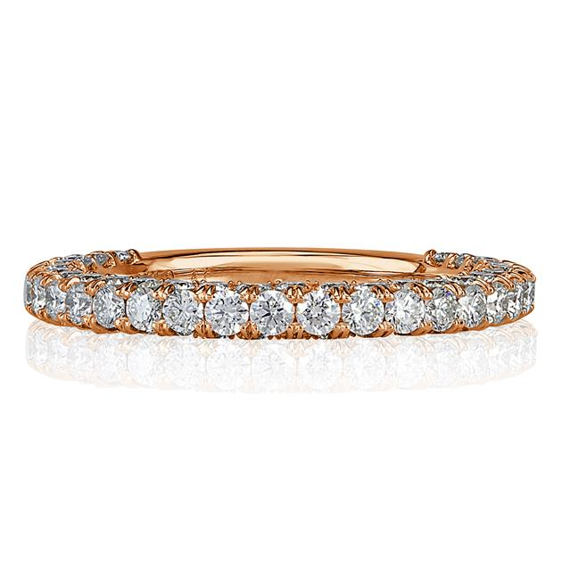 Round Brilliant Cut Diamond Wedding Band