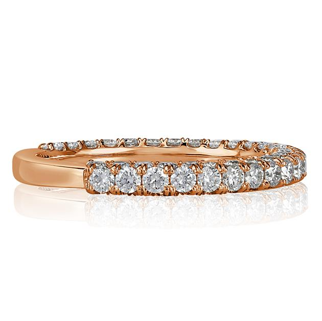 Round Brilliant Cut Diamond Wedding Band