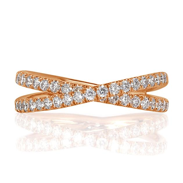 Round Brilliant Cut Diamond Wedding Band