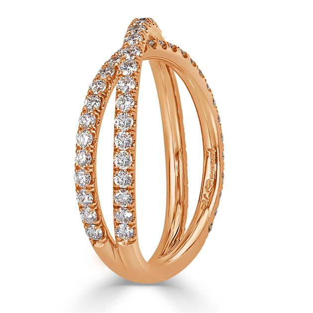 Round Brilliant Cut Diamond Wedding Band