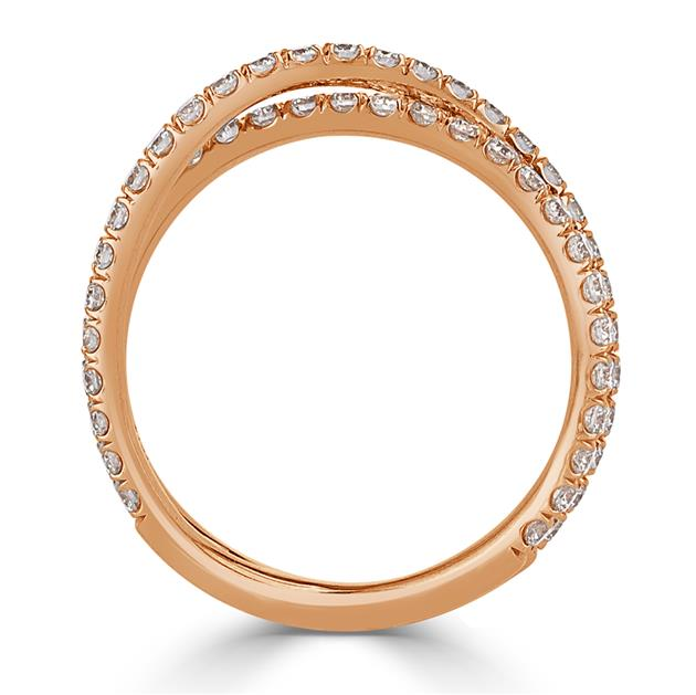 Round Brilliant Cut Diamond Wedding Band