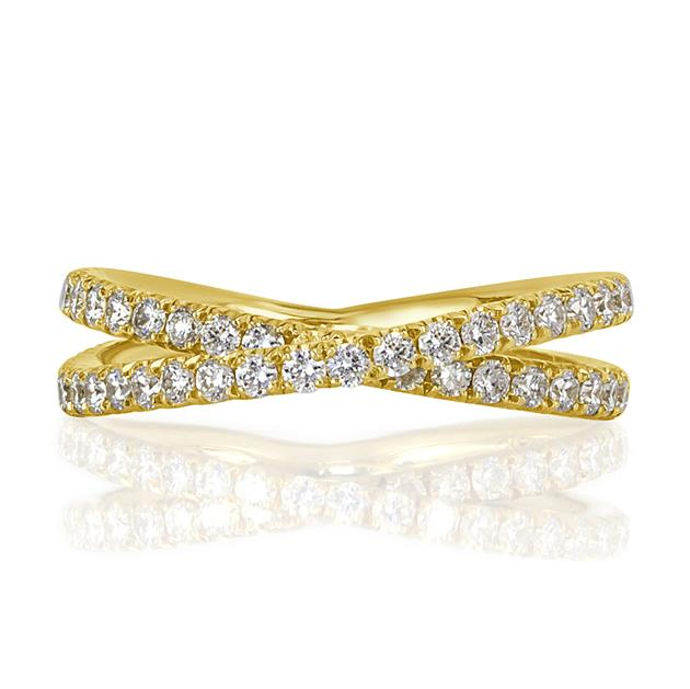 Round Brilliant Cut Diamond Wedding Band