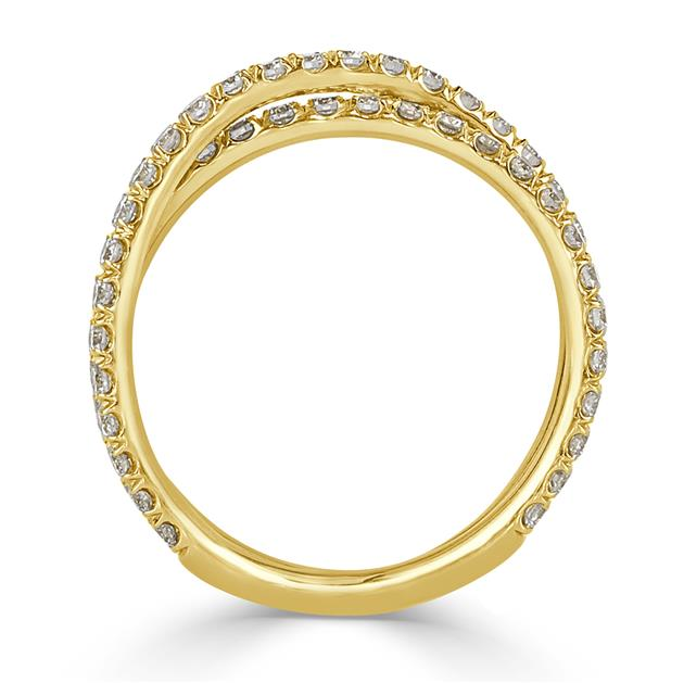 Round Brilliant Cut Diamond Wedding Band