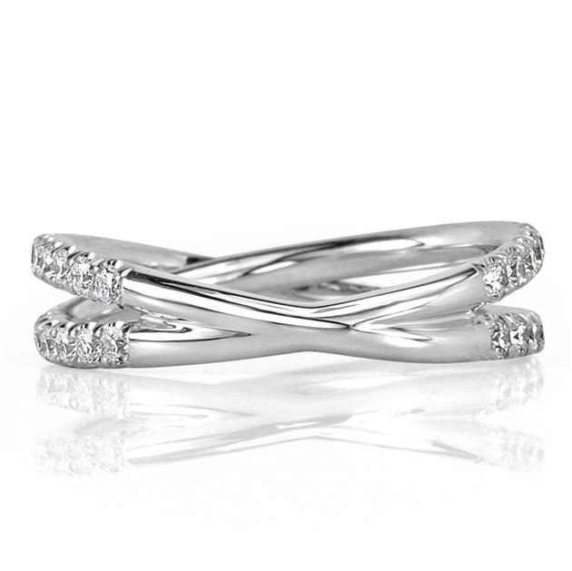 Round Brilliant Cut Diamond Wedding Band