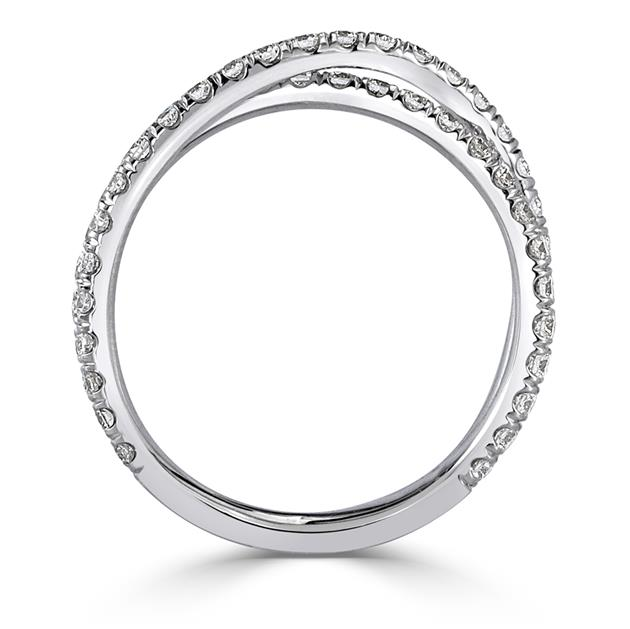 Round Brilliant Cut Diamond Wedding Band
