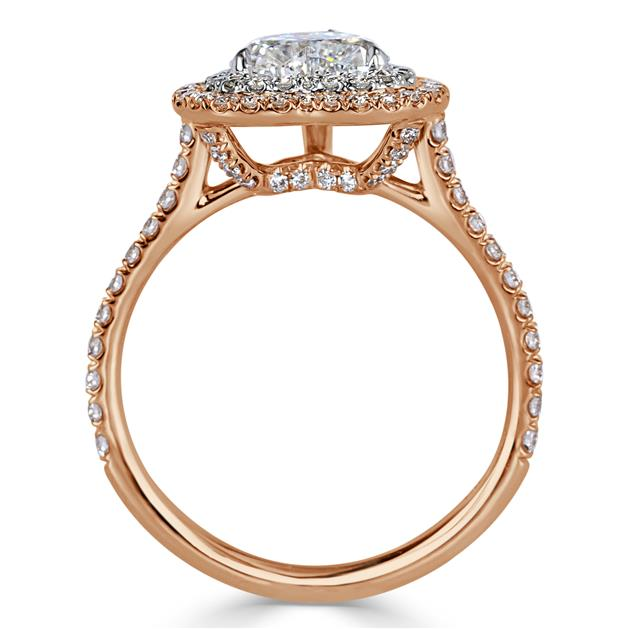 Heart Shaped Diamond Engagement Ring