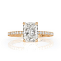 Radiant Cut Diamond Engagement Ring