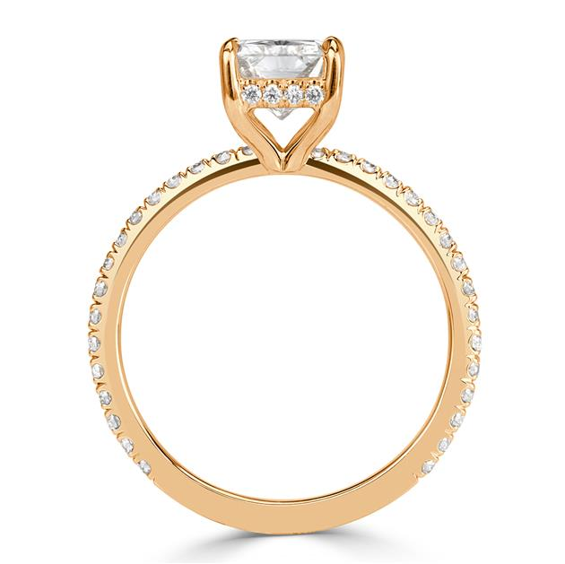 Radiant Cut Diamond Engagement Ring