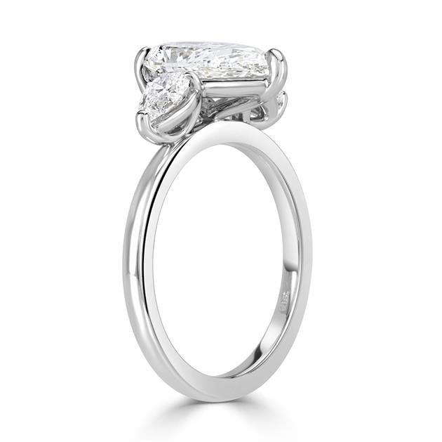 Pear Shaped Diamond Engagement Ring