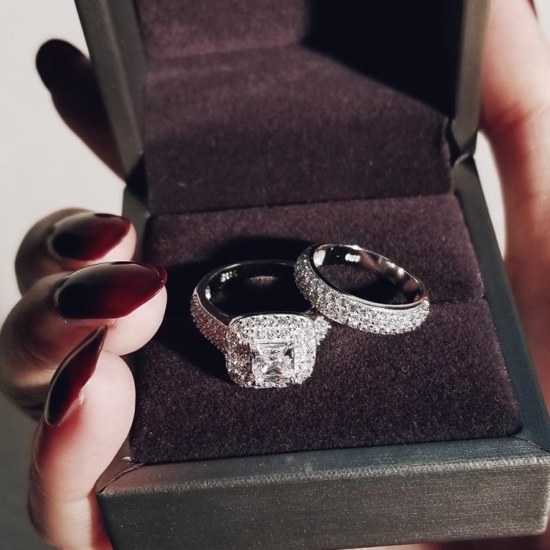 Luxury Sterling Silver Pair Jewelry