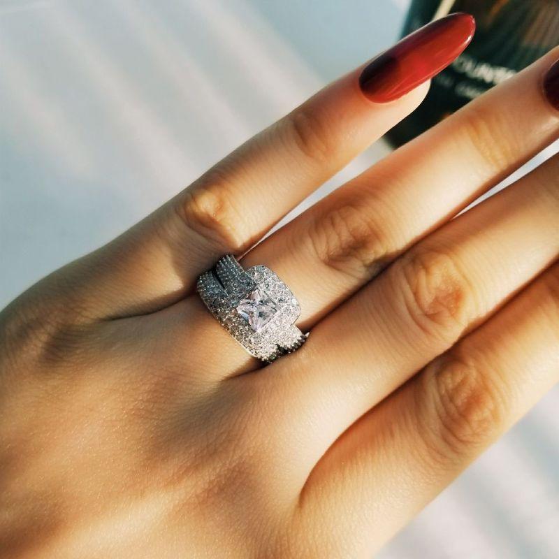 Luxury Sterling Silver Pair Jewelry
