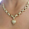 The Hills Heart Pendant Jewelry Set