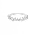CROWN BAGUETTE RING