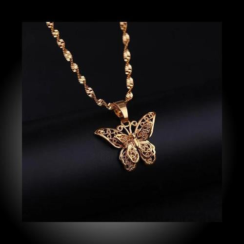 Big Butterfly Necklace
