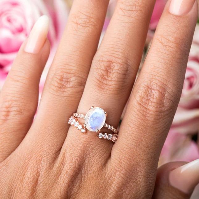 Oval Shaped Engagement Ring