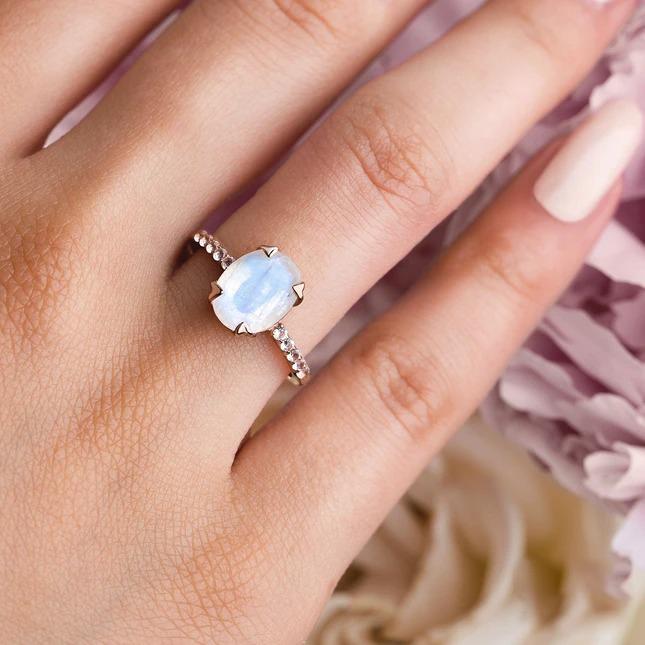Oval Shaped Engagement Ring