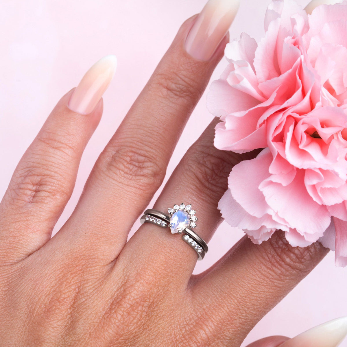 Pear Shaped Engagement Ring