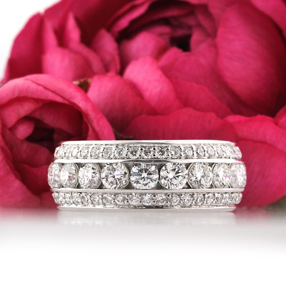 Round Brilliant Cut Diamond Eternity Band