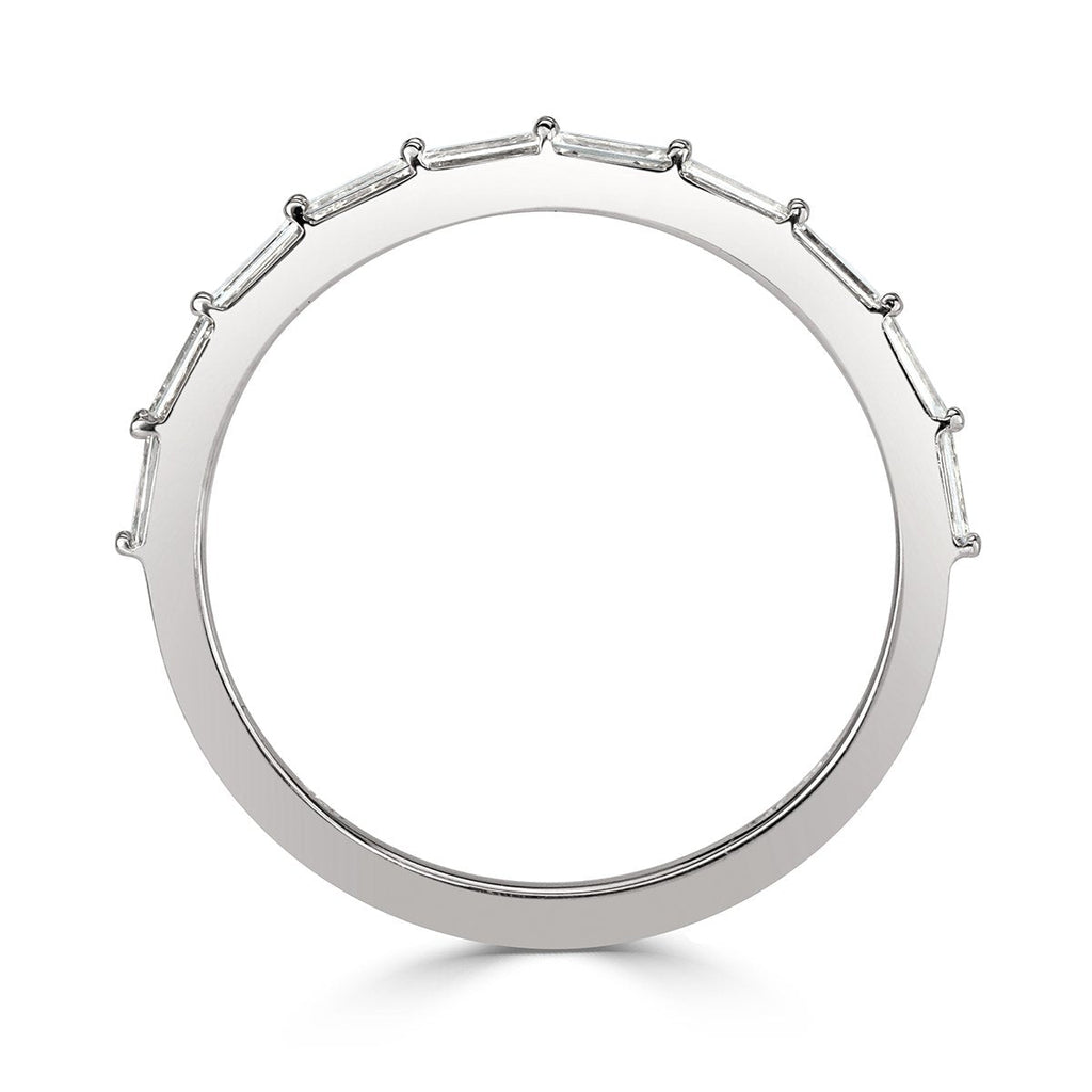 Baguette Cut Diamond Wedding Band