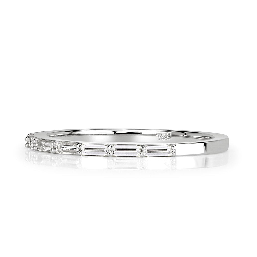 Baguette Cut Diamond Wedding Band